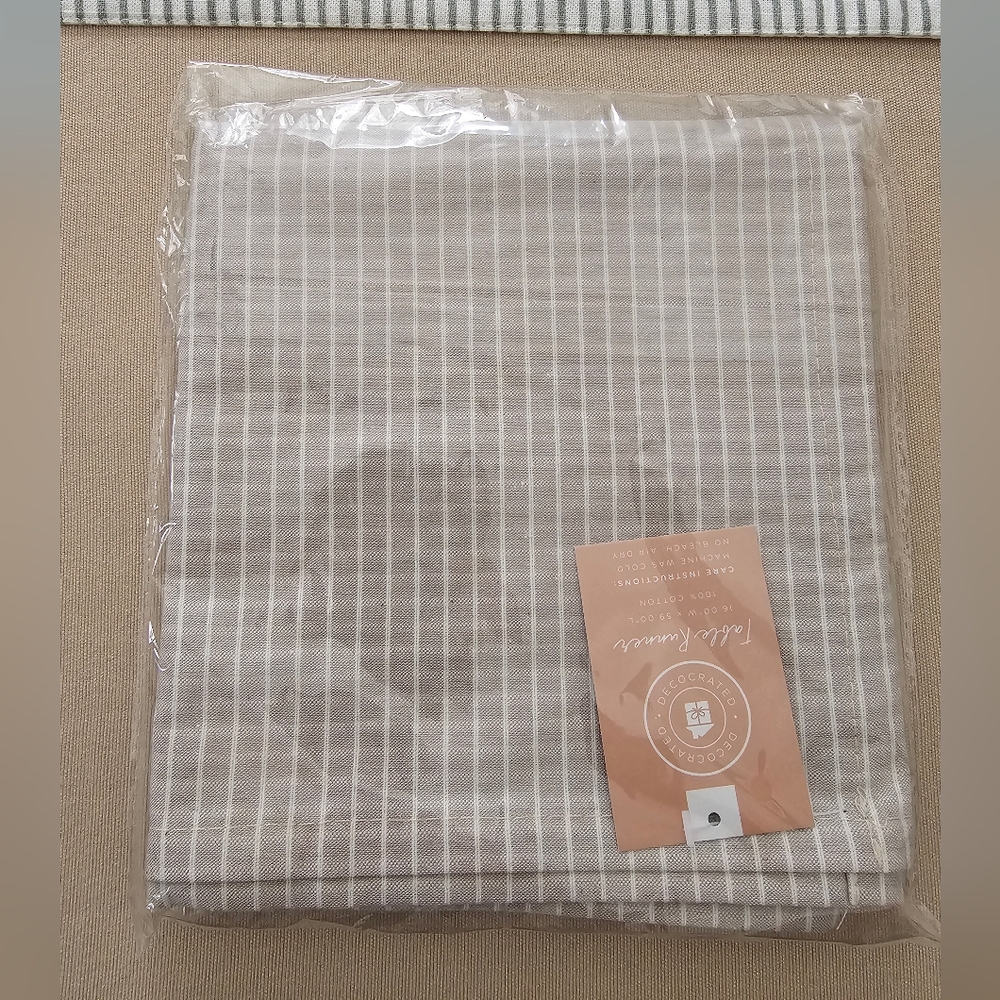 NWT Decorated Table Runner